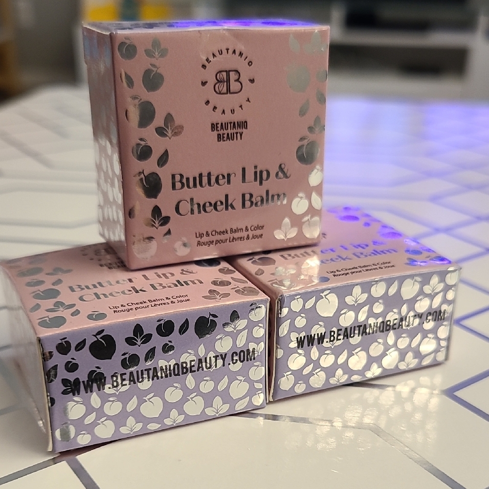 Butter Lip & Cheek Balm Set Of 3